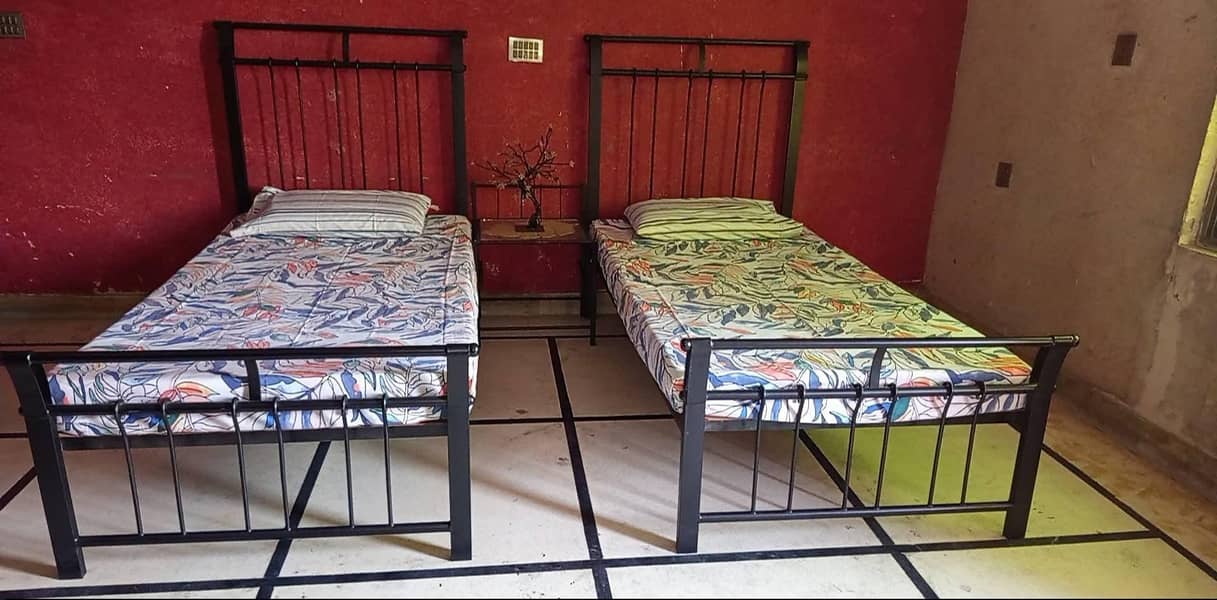 iron bed side table 3
