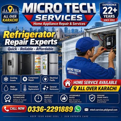 Fridge Repair | AC Repair | Microwave Repair | Deep Freezer Repair