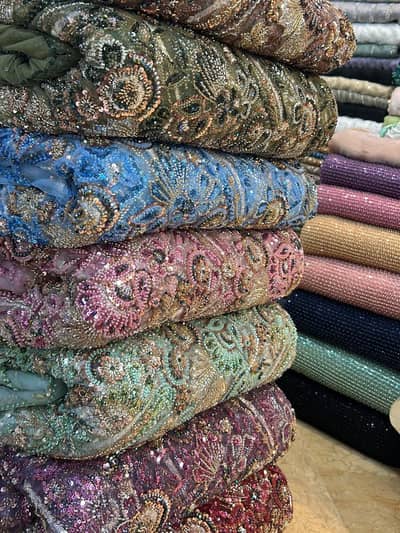 Luxury unstitched wear 