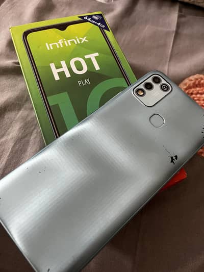 Infinix Hot 10 Play with box