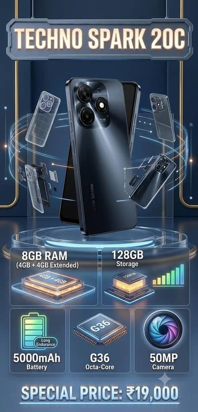 Tecno Spark 20C