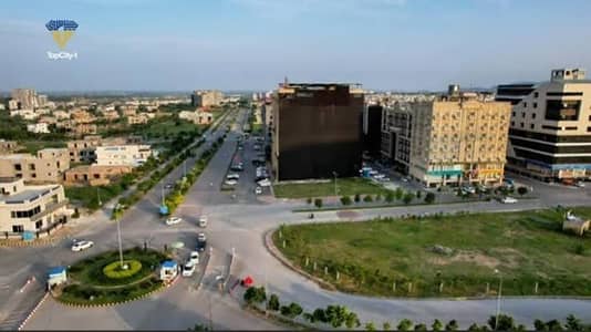 10 Marla Plot For Sale Block-D Top City 1 Islamabad