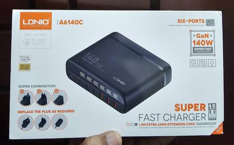Ldnio Gan Charger 140w