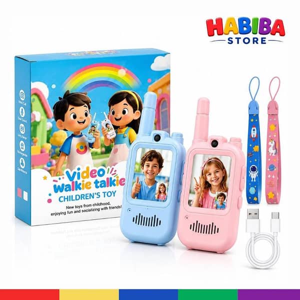 Kids Video Walkie Talkie Toy – 2 Way Communication Toy