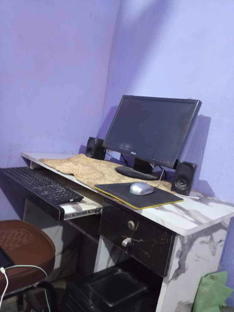Complete Computer Setup with Table | Full PC Setup | Ready to Use 5