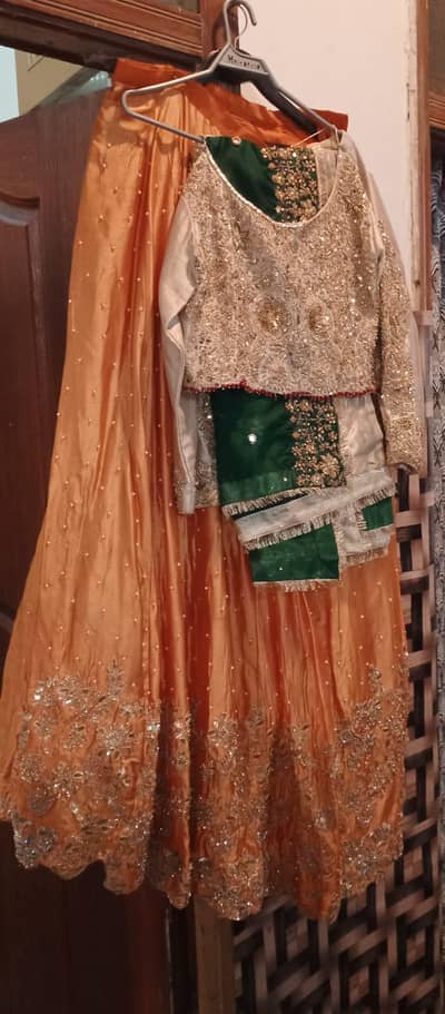 Mehndi Dress Lehnga