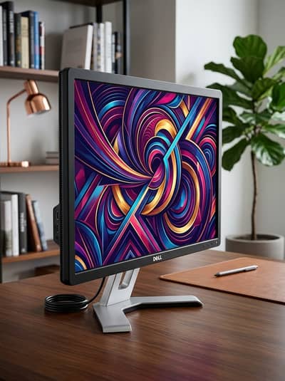 Dell 24 Inch Professional LCD Monitor | Height Adjustable & 180° Rota