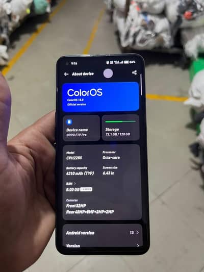 Oppo f19 Pro Whatsapp 03418425025