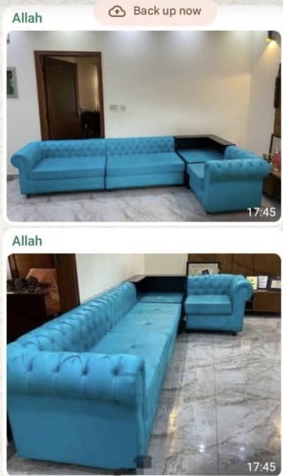 Beautiful Turquoise sofas , brighten up your room