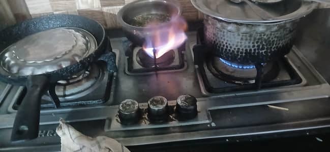 3 burner cholha  for sell  Price final hai kum nhi hu g