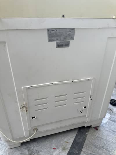 Washing machine with dryer