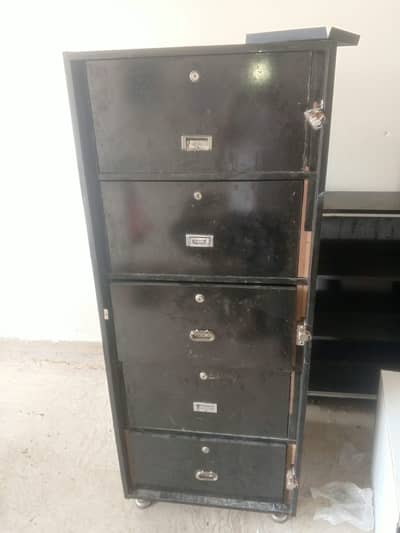 Black Office Storage Cabinets / Filing & Shelving Units