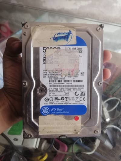 500GB HDD For Sale — 100% Health | No Fault
