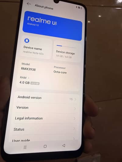 Realme Note 60x