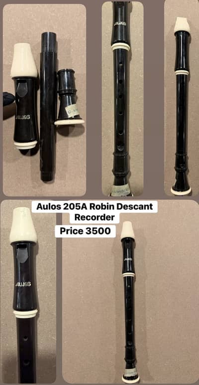 Aulos 205A Robin Descant Record Flute /Yamaha Clarinet/guitar/keyboard