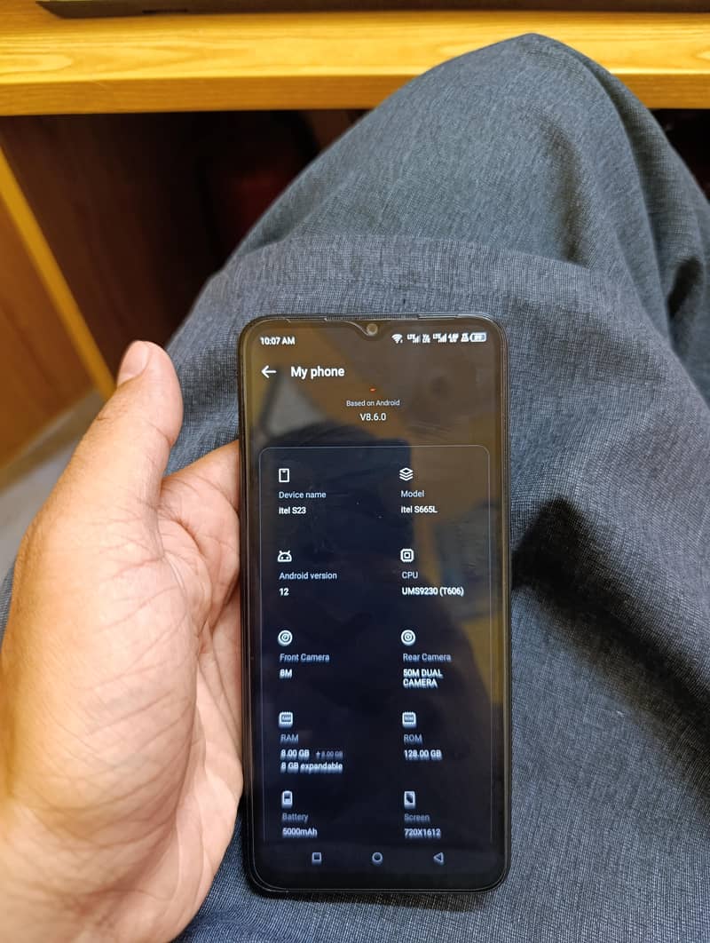 Itel S23 5