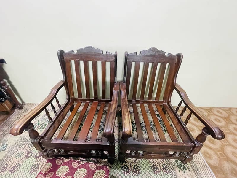 Sofa set with sofa combed 1