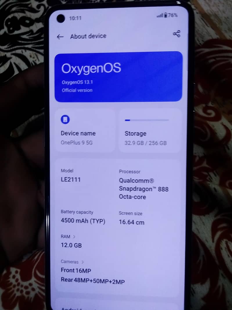 One Plus 9R 3