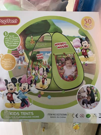 PopTent Mickey Mouse Kids Tent