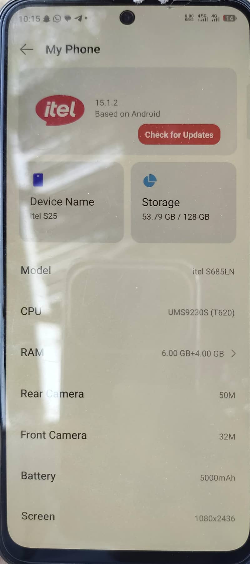 Itel S25 3