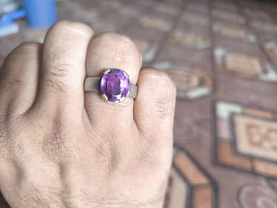 amethyst stone ring