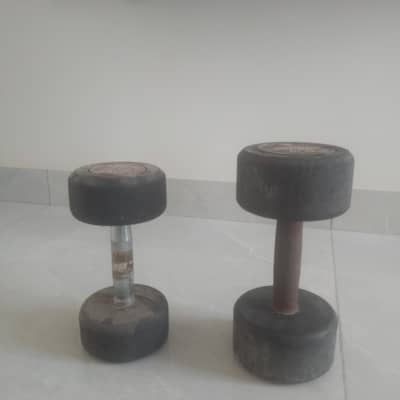 6kg + 4kg Dumbbells – Good Condition