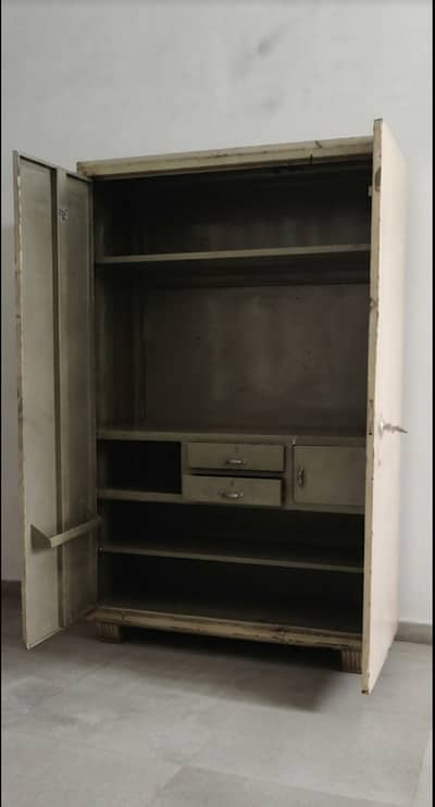[Heavy Iron Almirah] - [Iron Cupboard] | [Multi Shelf Storage Cabinet