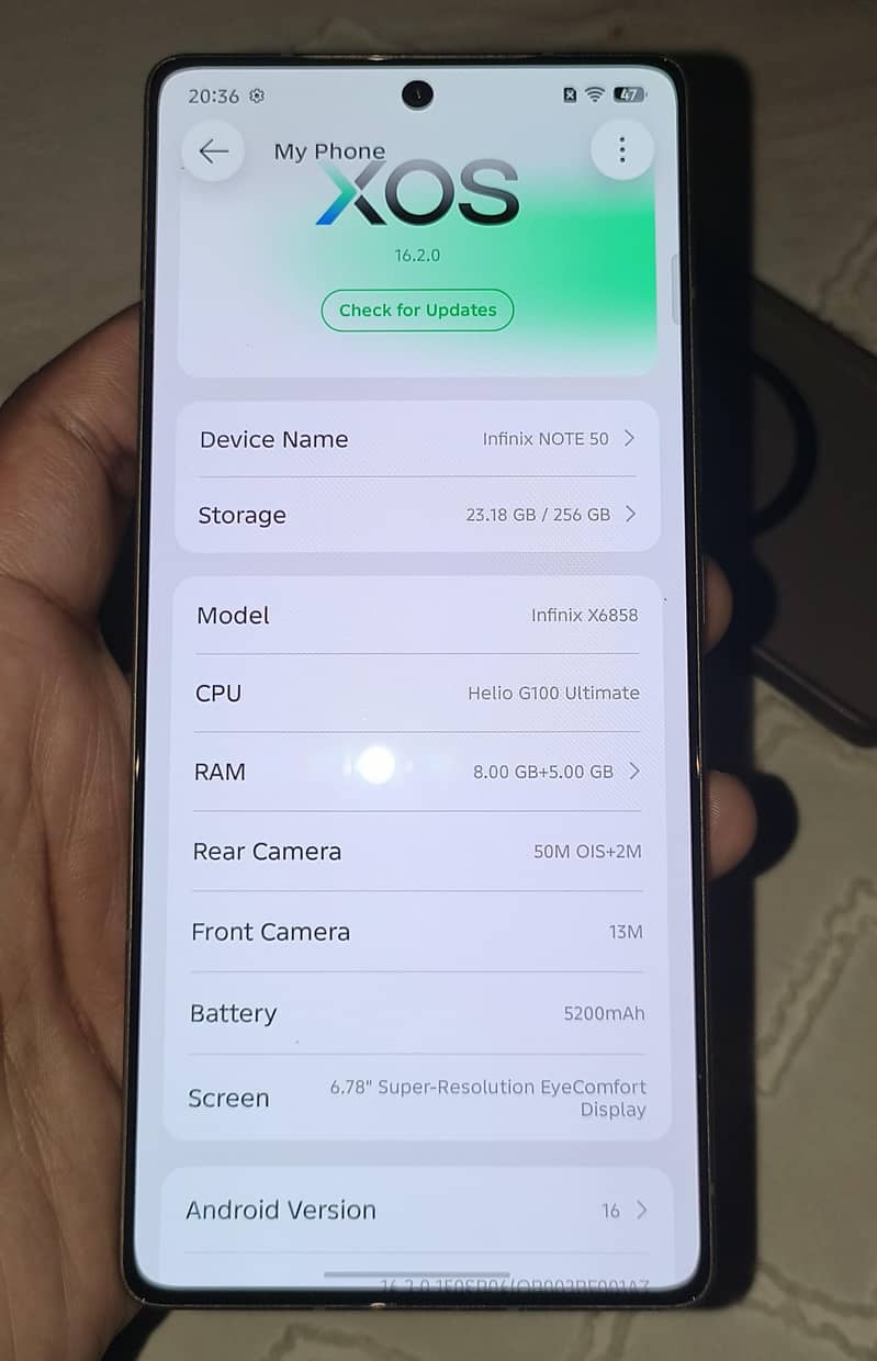 Infinix Note 50 5