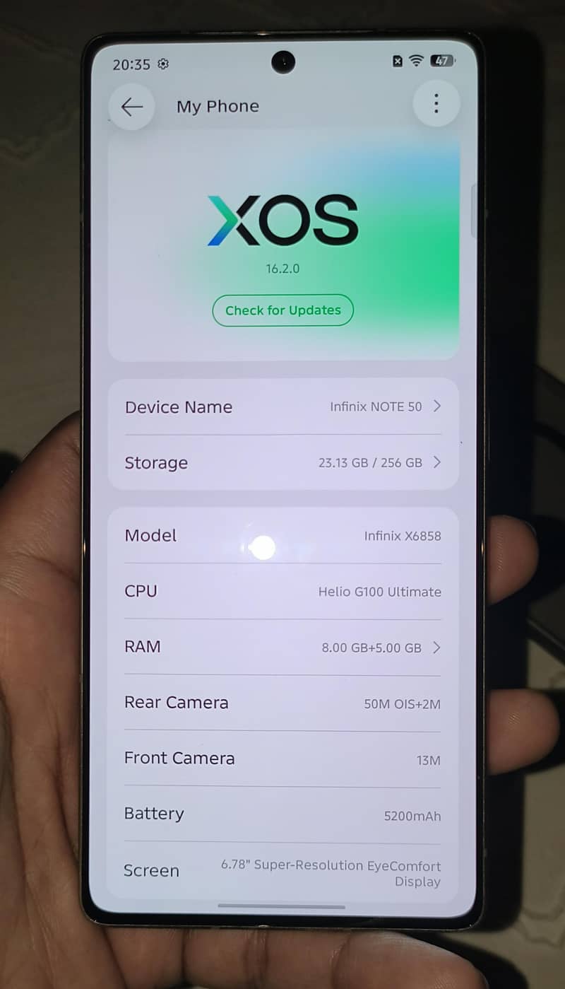 Infinix Note 50 6