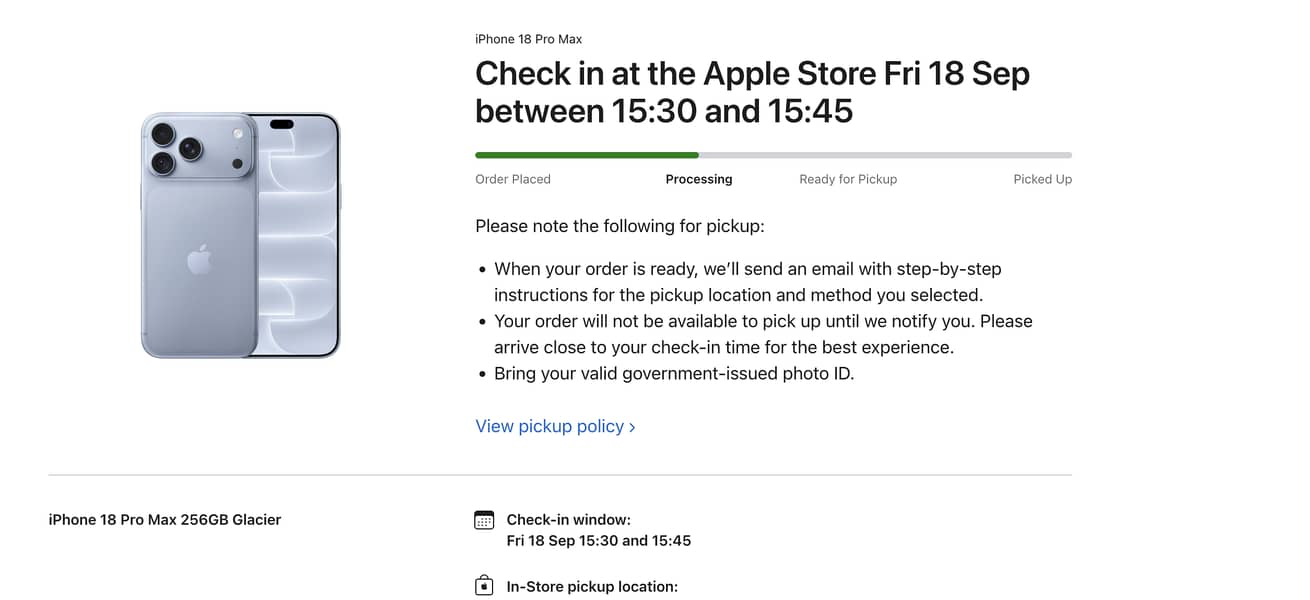 Apple iPhone 18 Pro Max 5