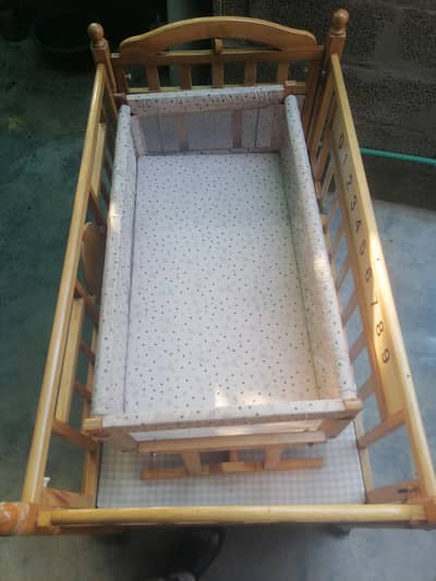 Baby Cot - Baby Bed - Baby Wooden Cot