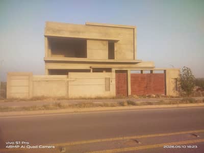 500 Yards, G+1, Grey Structure, Precinct 20, Golf, Near Mosque, Bahria School, Bahria Town Karachi