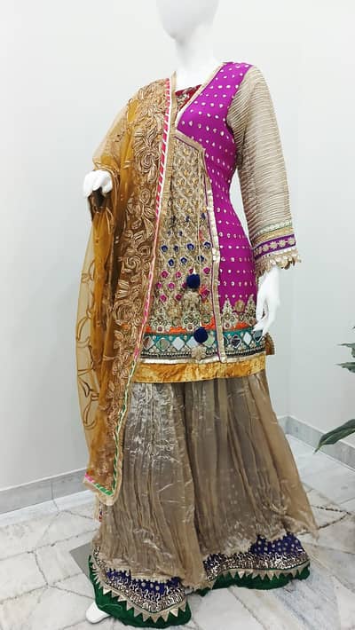 Luxury Formal Khuda Baksh Heavy emb Dress