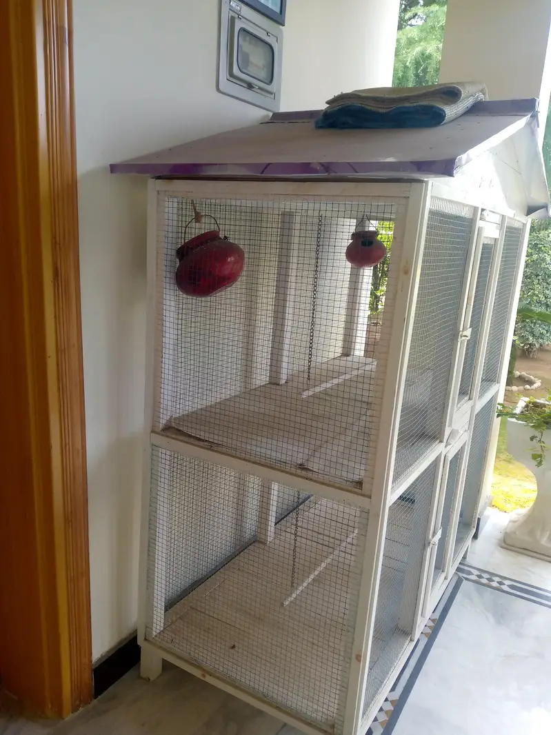 pure wooden cage of pets — photo 5