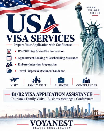 USA Visa Appointment Booking | DS-160 Form Filling | Interview Prepar