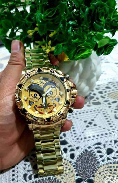 Invicta Joker Edition Gold color