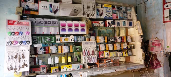 Mobiles shop setup  for sale