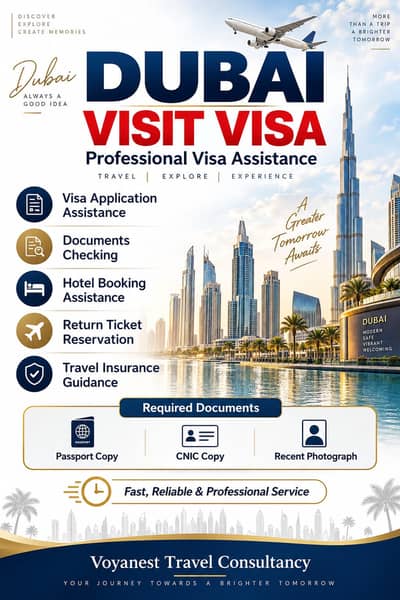 UAE Visit Visa | Dubai Tourist Visa | 30 & 60 Days