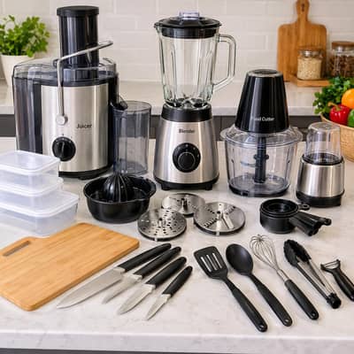 3 in 1 Juicer Blender & Food Chopper – Kitchen Appliance