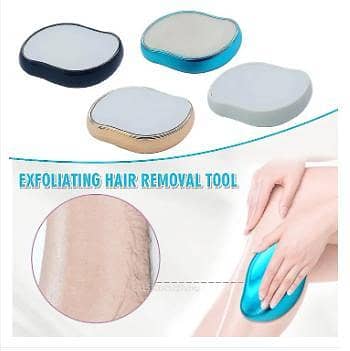 Crystal Hair Eraser Epilator Painless Magic Hair Remover Portable Exfoliating Tool R5716