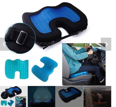 Molty Foam Coccyx Care Cushion apart