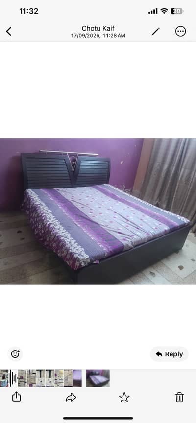 Double bed