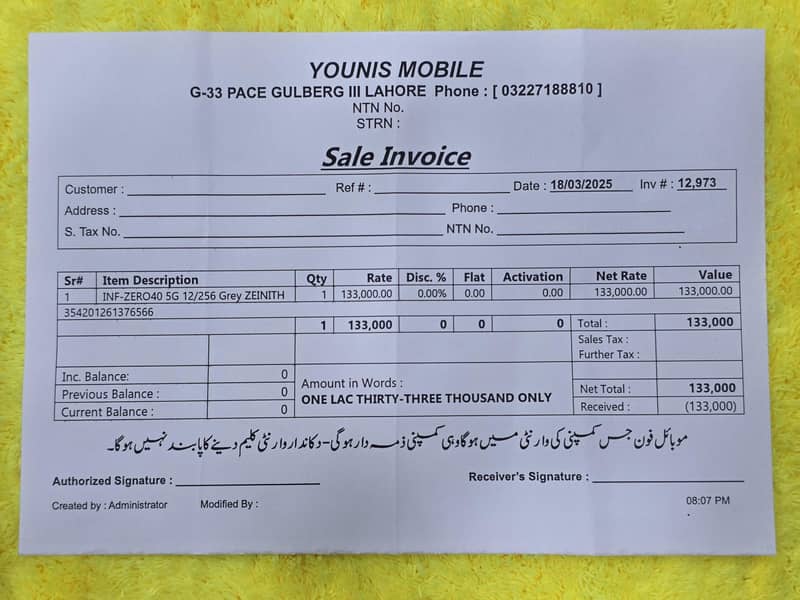 Infinix Zero 40 5G 12GB/256GB – Official PTA Approved 9