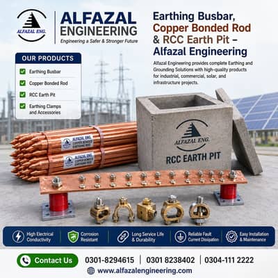 Earthing Materials Manufacturers & Suppliers
