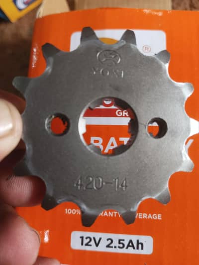 chain & Sprocket 38/14 orignal super power