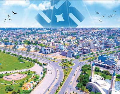 9 Marla Hot Location Commercial Plot Available For Sale In Central Park Housing Scheme