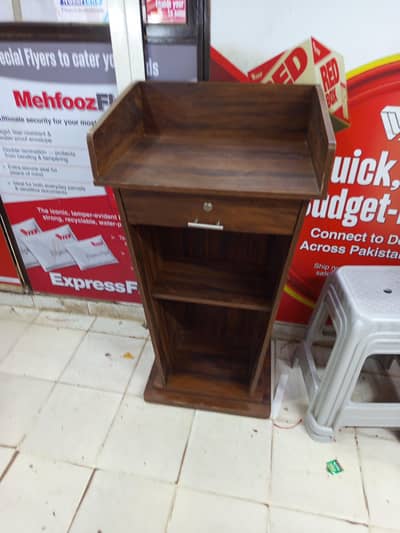 Podium wooden