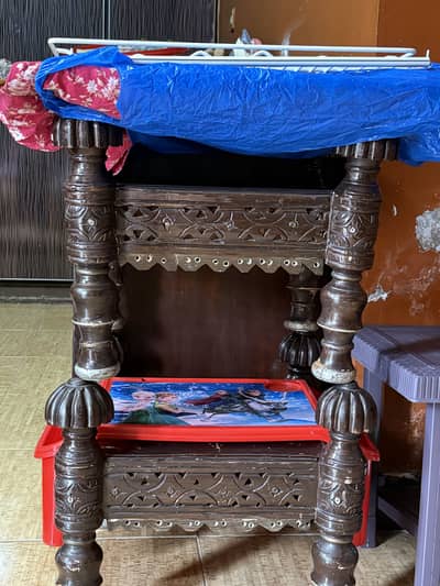 Self made wooden tables