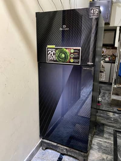Brand New Dowlance inverter Glass door refrigerator 03095449689