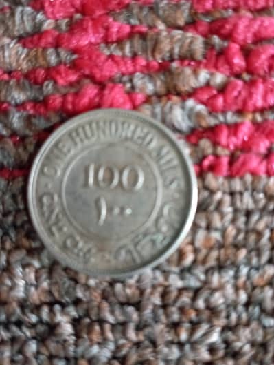 Palestine 1927 – 100 Mils Original Silver Coin | Old Collectible